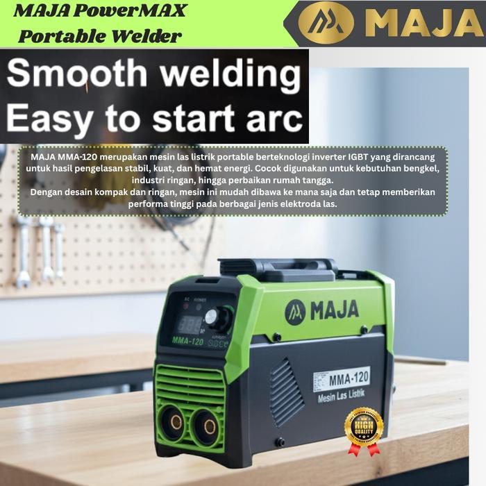 MAJA Mesin Las interverter Mesin Trafo Las Welding machine Alat Las IGBT Pengelasan listrik