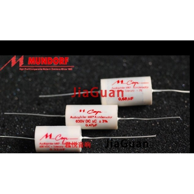2PCS Germany Mundorf Mcap 0.1UF 630V 10x19mm M-cap MKP 104/630V audio Non-Polar coupling 100NF new