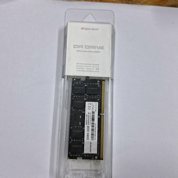 Ram Sodimm DDR4 DA DRIVE 16 PC3200 resmi