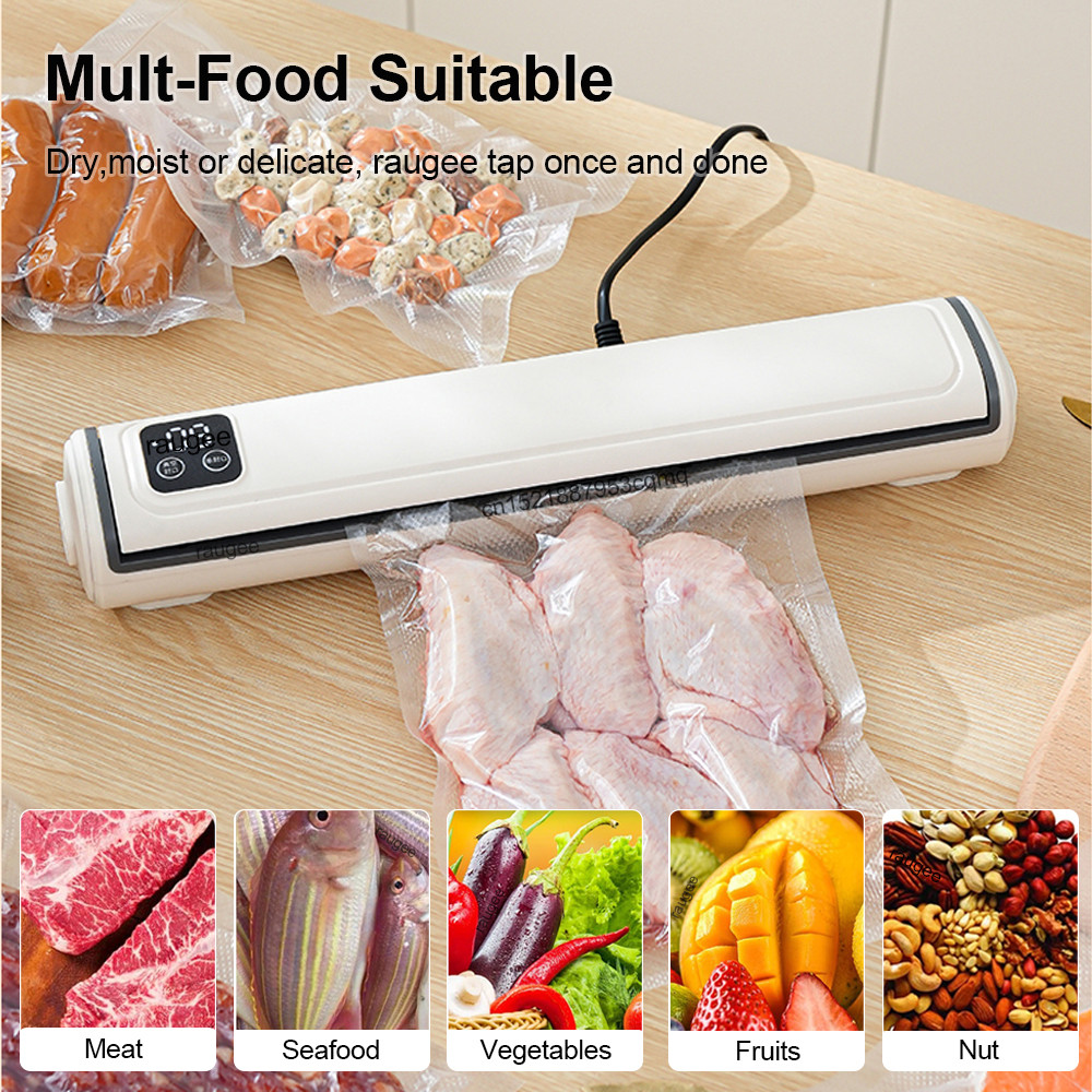 Vacuum Packing Machine for Food Small Automatic Vacuum Sealer Packaging Plastic Bags Sealer Plastic