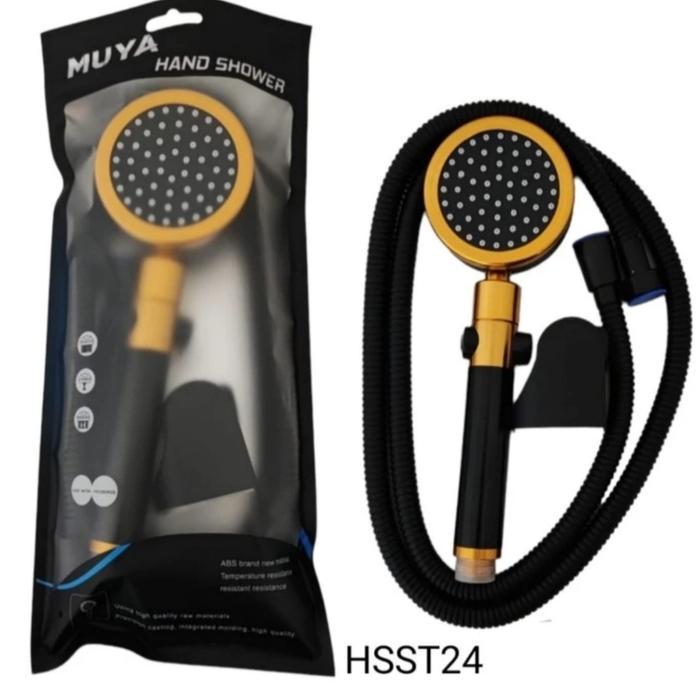 Hand Shower Black Gold/hand shower mandi