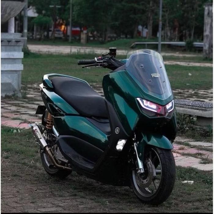 WINDSHIELD NMAX BARU MODEL STANDART 2020/2021/2022/2023. VISOR NMAX NEW. 3,5MILI kaca depan
