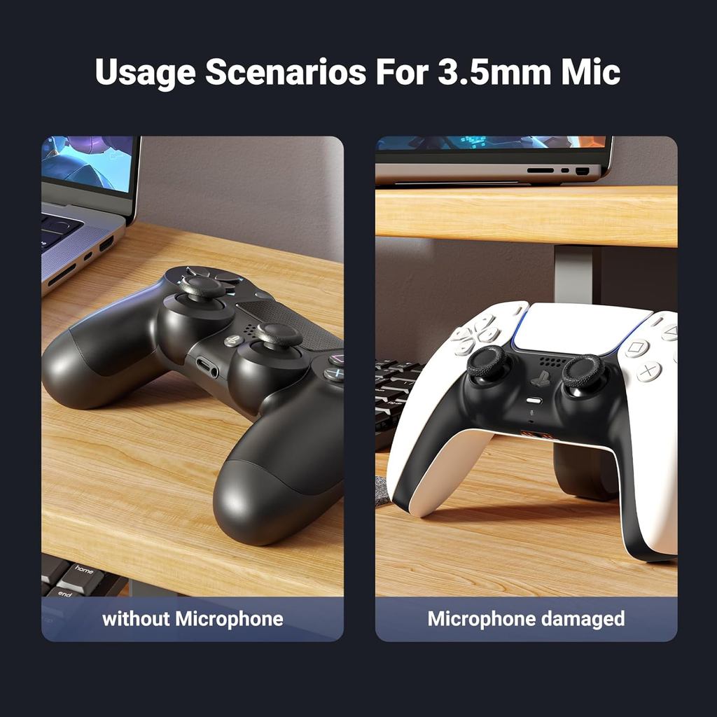 UGREEN Bluetooth 5.3 Adapter for PS4 PS5 USB Audio Transmitter APTX Connecting Bluetooth Headphones