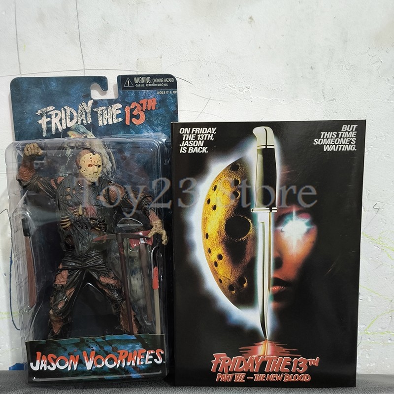 NECA Firday The 13th Jason Voorhees Action Figure Part VII A New Blood Jason Voorhees Halloween