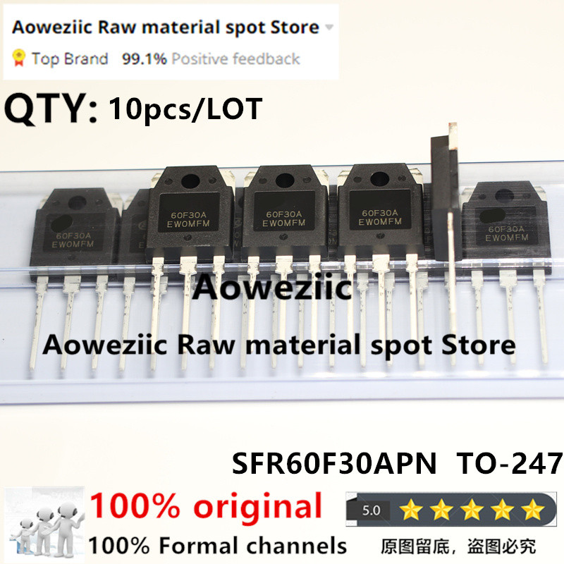 Aoweziic 2021+ 100% New Imported Original SFR60F30APN SFR60F30APS SL60F30A 60F30A TO-247 Fast