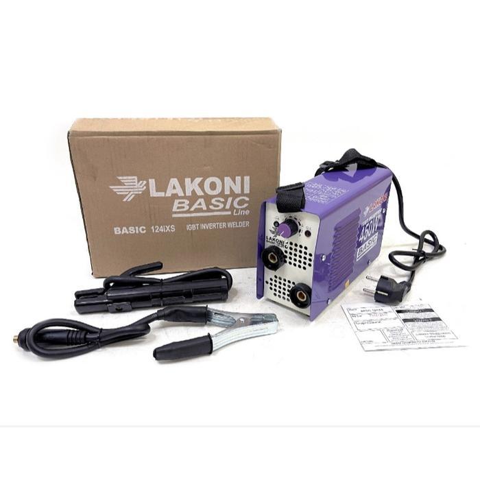 Mesin Las Trafo Las Inverter Lakoni Mini Basic 124iX Mesin Las Mini Lakoni Mesin Las Inverter Lakoni