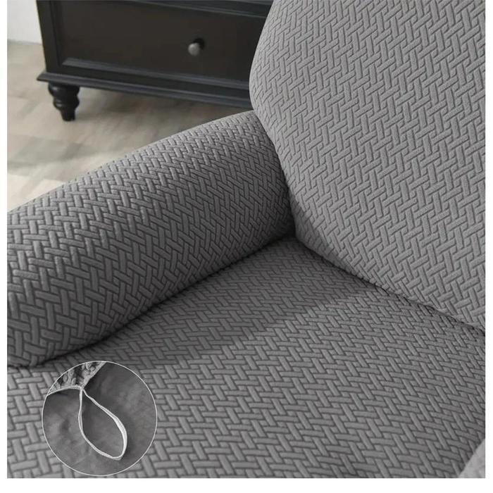 Sarung Sofa Recliner Cover Sofa Reclining Sarung Recliner Elastis Velvet Beludru Embos Cover Sarung