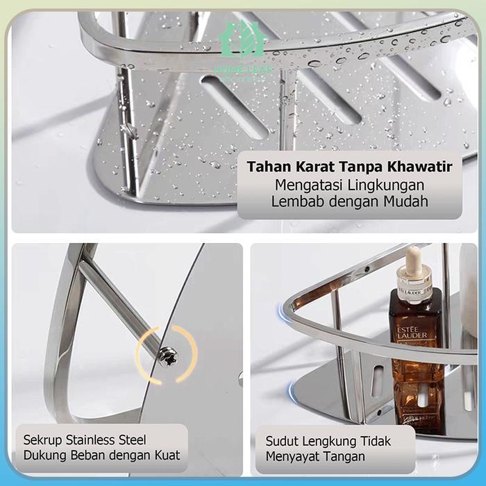 Rak Handuk Gantungan Dinding Stainless Steel Rak Dinding Rak Bumbu Dapur Stainless Steel Rak Handuk