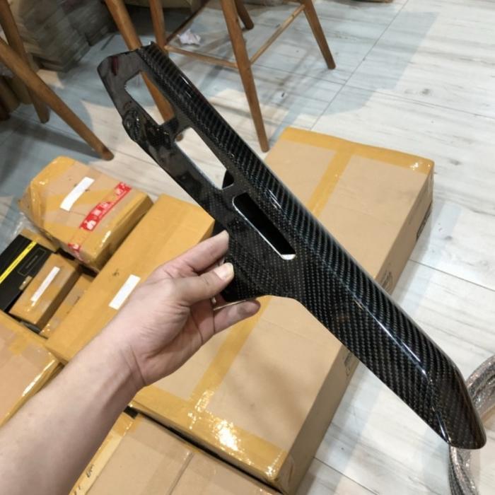 Cover tutup rantai Ninja R/RR/S Carbon kevlar part original