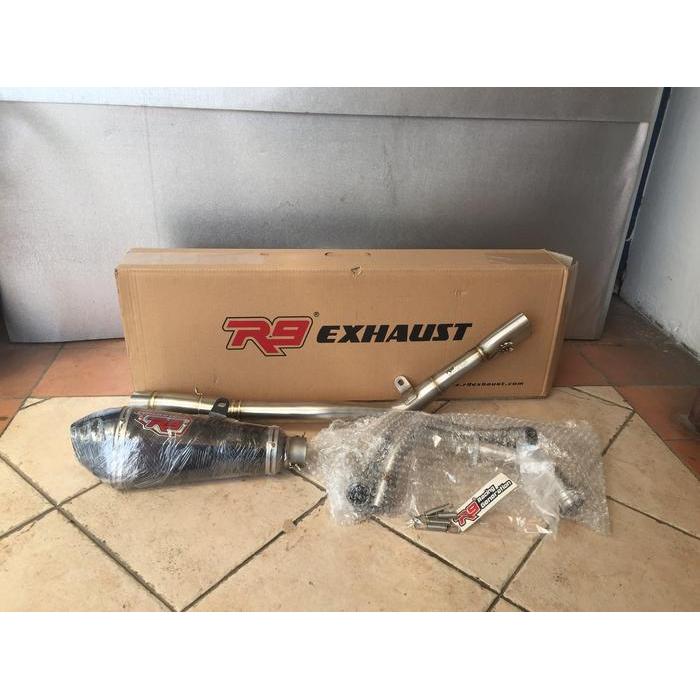 Knalpot Racing R9 Austin carbon CBR 250RR