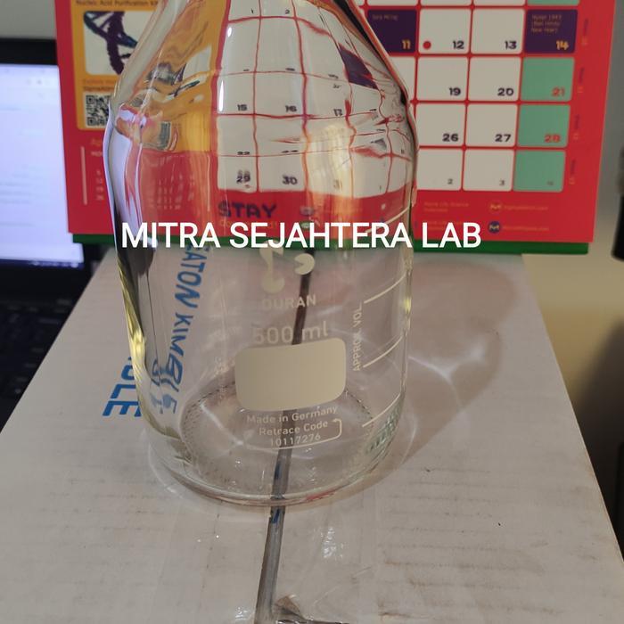 Botol Laboratorium / Laboratory Bottle / Botol Sampel Duran 500Ml