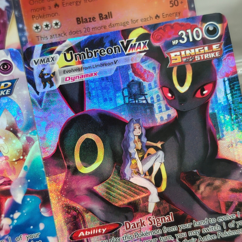 Proxy Pokemon Card Sylveon Flareon ex Sylveon Umbreon Vamx Leafeon Glaceon Vstar English TCG Game