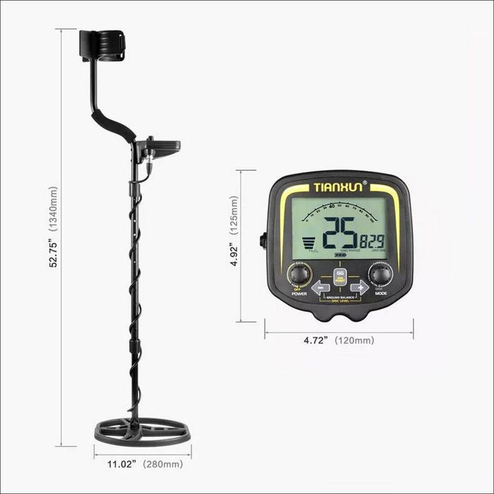 Tianxun Professional Tx-850 Metal Detector Underground Tbk