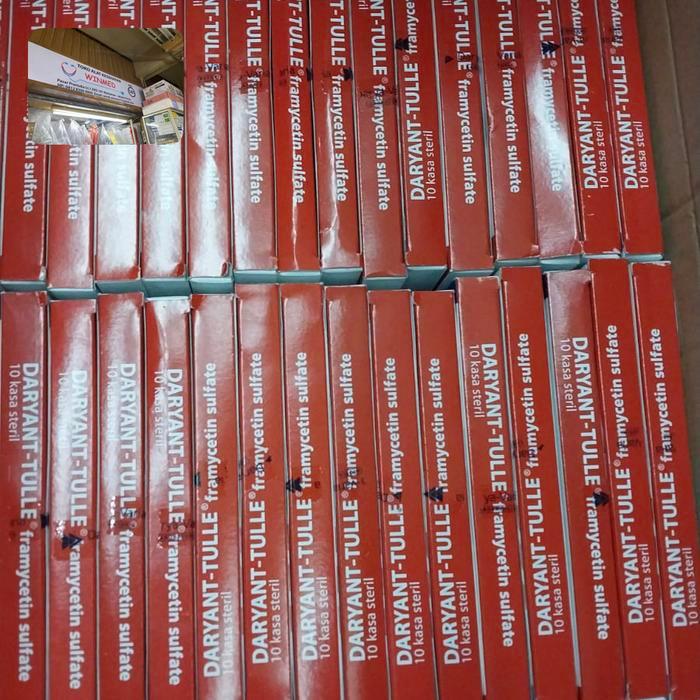 Ready Daryantulle kassa steril 10 x 10 cm box 10 pcs kassa steril daryantule