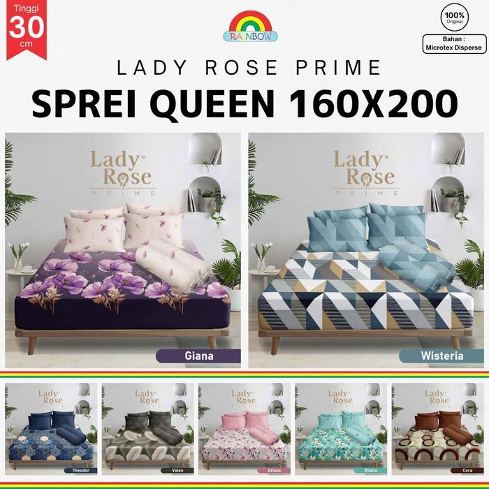 Turu - Sprei Fitted Queen T30 (160X200) Tinggi 30