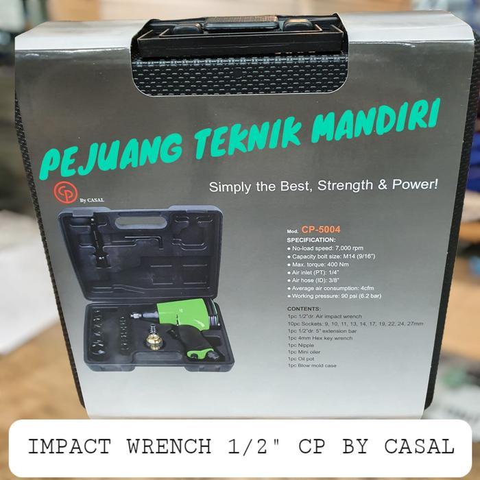 Air Impact Wrench Nlg 1/2" - Mesin Buka Baut Kompresor Angin Merk Nlg #Gratisongkir
