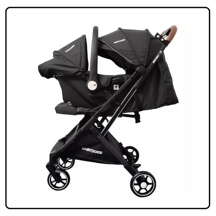 Babydoes Stroller Driver TS Travel System Kereta Dorong dengan CarSeat Bayi  Max Beban 20kg untuk An