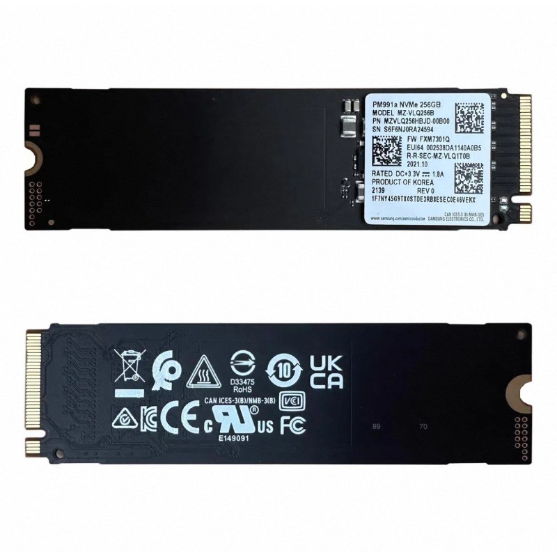 NEW Samsung PM991A 256GB/1TB NVMe M.2 2280 1TB 256G Solid State Drive SSD High-Speed Storage Upgrade