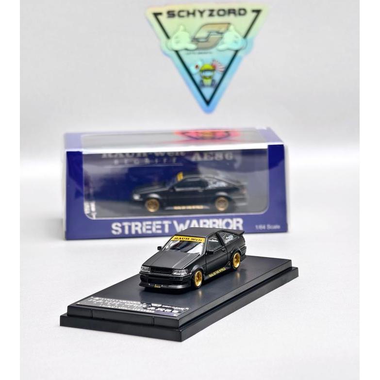 Street Warrior Toyota AE86 RWB Rauh Welt Begriff Limited Edition Black