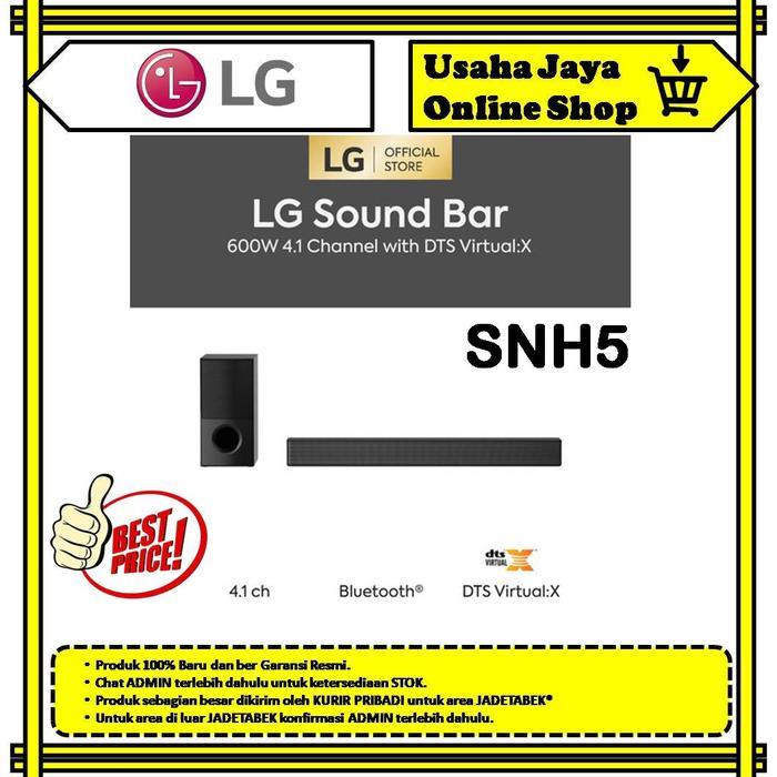 SOUNDBAR LG SNH5 600 W 4.1 ch Bluetooth DTS Virtual X