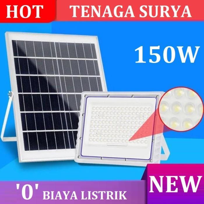 LAMPU LED SOROT TENAGA SURYA - PANEL SURYA 150W SOLAR CELL TANGA SURYA