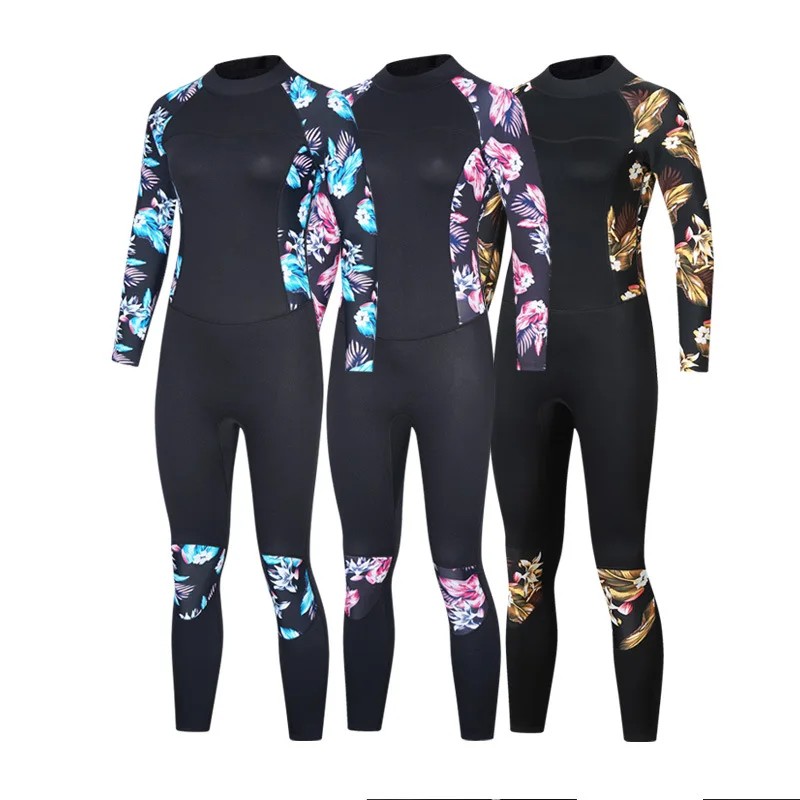Women 2mm Neoprene Wetsuit Adult Surfing Swimming Diving Suit Triathlon Wet Suit Cold Water Scuba