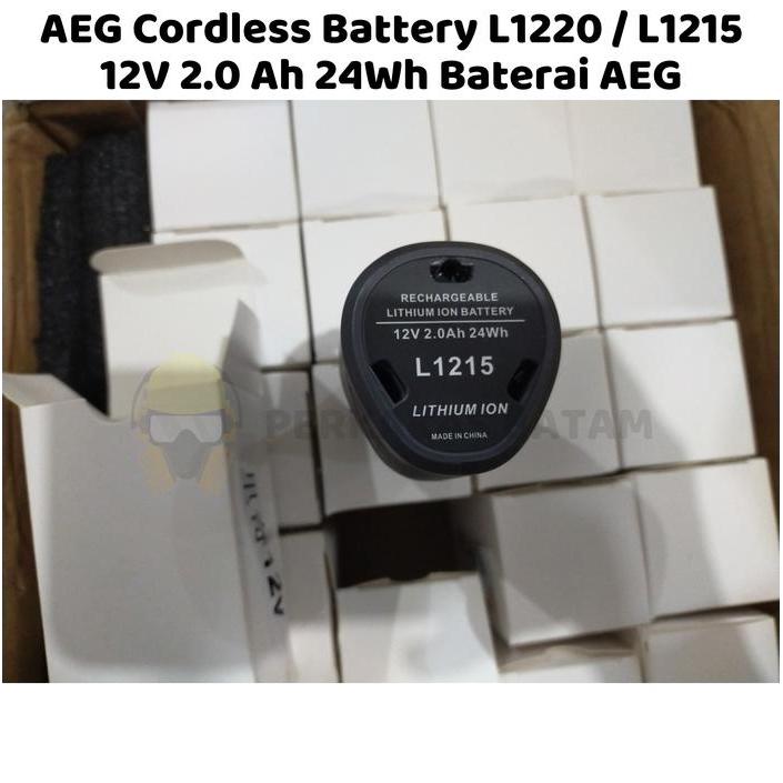 AEG Cordless Battery L1220 12V 2.0 Ah 24Wh Baterai AEG