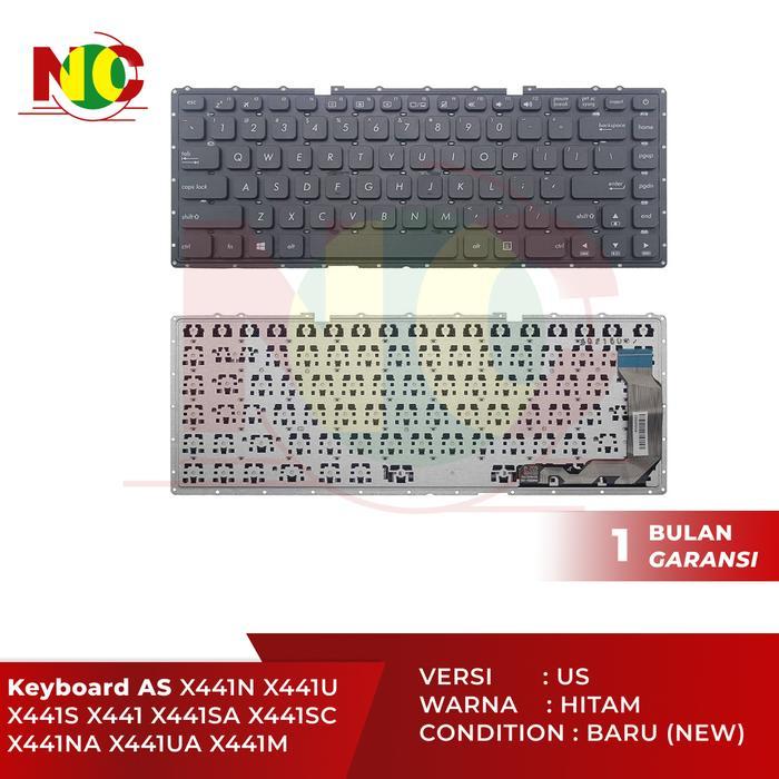 CUCI GUDANG KEBOARD LAPTOP AS X441N X441U X441S X441 X441SA X441SC X441NA X441UA X441M
