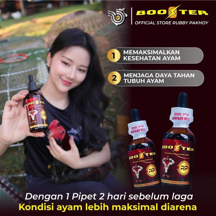 MULTIVITAMIN AYAM LAGA BOOSTER RP AYAM MERAH AGRESIF SEHAT MAKSIMAL