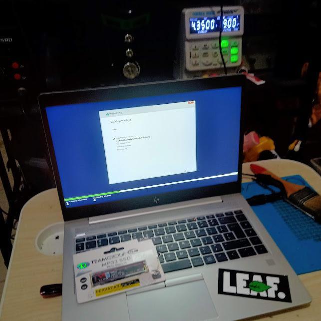Service IC Laptop Hp Dell Kerusakan Mati Total Blak Screen, No display Upgrade SSd install ulang