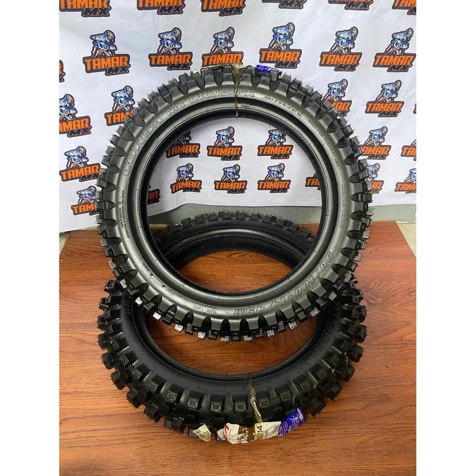 Ban Trabas Ring 14 Corsa MT Cross 90/100-14 Ban Trail nitrail / Matic Ring 14