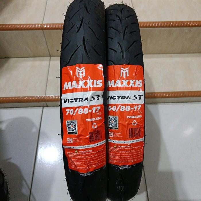 BAN LUAR TUBELESS 60/80-17 & 70/80-17 MAXXIS VICTRA