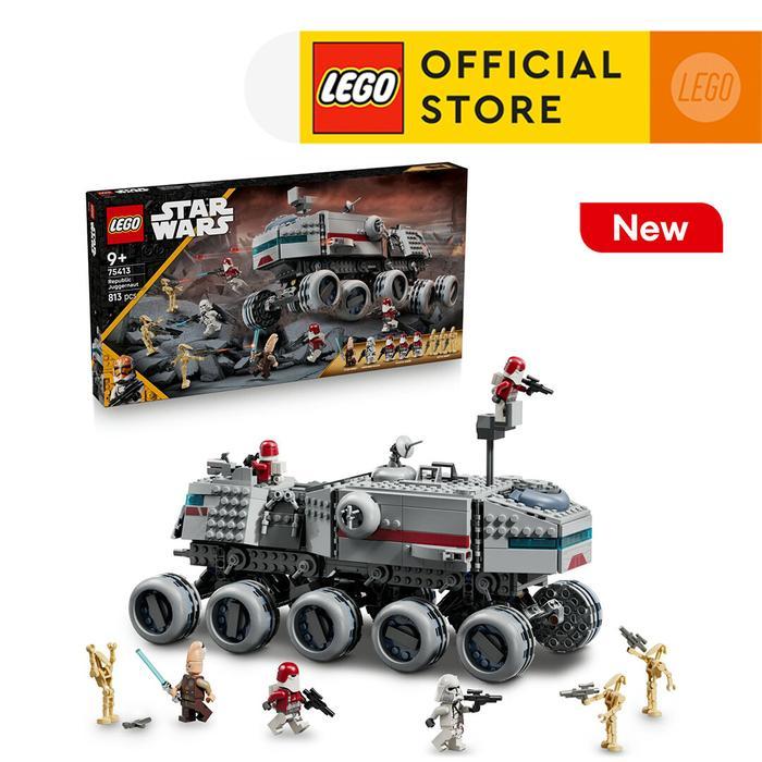 LEGO Star Wars 75413 Republic Juggernaut (813 Pieces) Star Wars Toys (9 Tahun+)