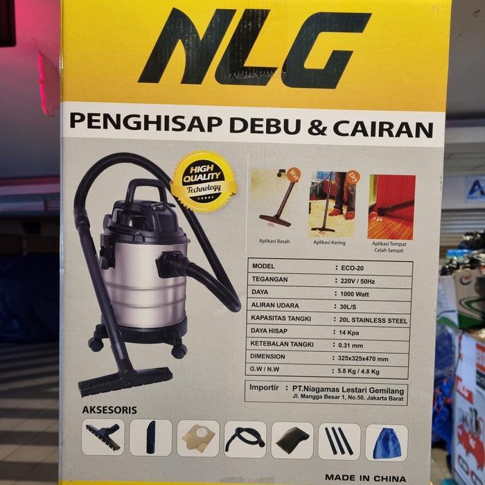 VACUM CLEANER NLG ECO20 VACCUM NLG MESIN PENGHISAP DEBU NLG ECO 20