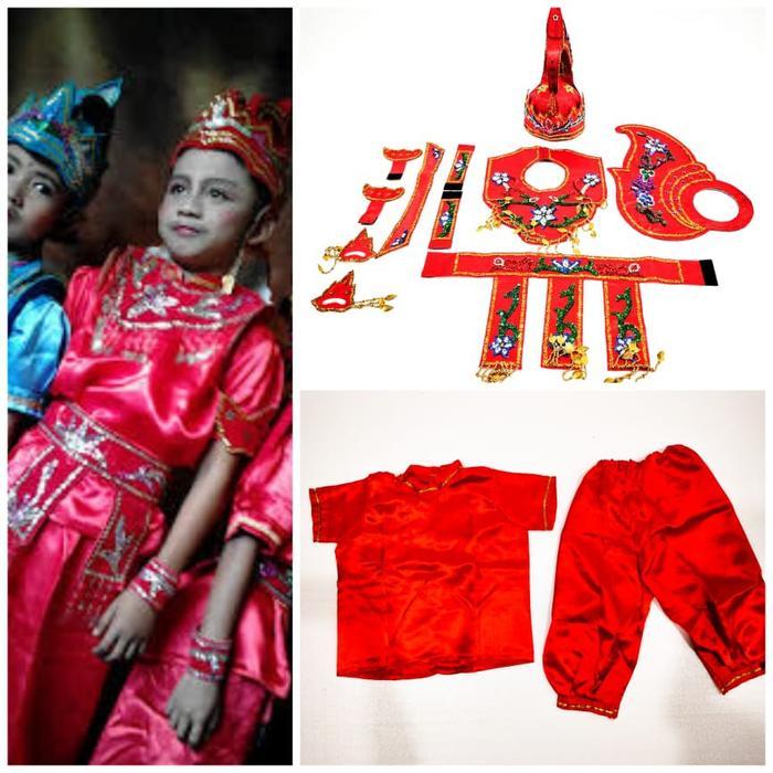 Baju Sunat Gatot Kaca All Size Bahan {Buludru & Satin}