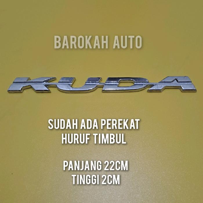 EMBLEM KUDA UNTUK MOBIL MITSUBISHI KUDA SPESIAL
