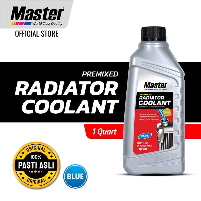 Master Radiator Coolant Premixed 1 Quart Air Radiator Motor Mobil