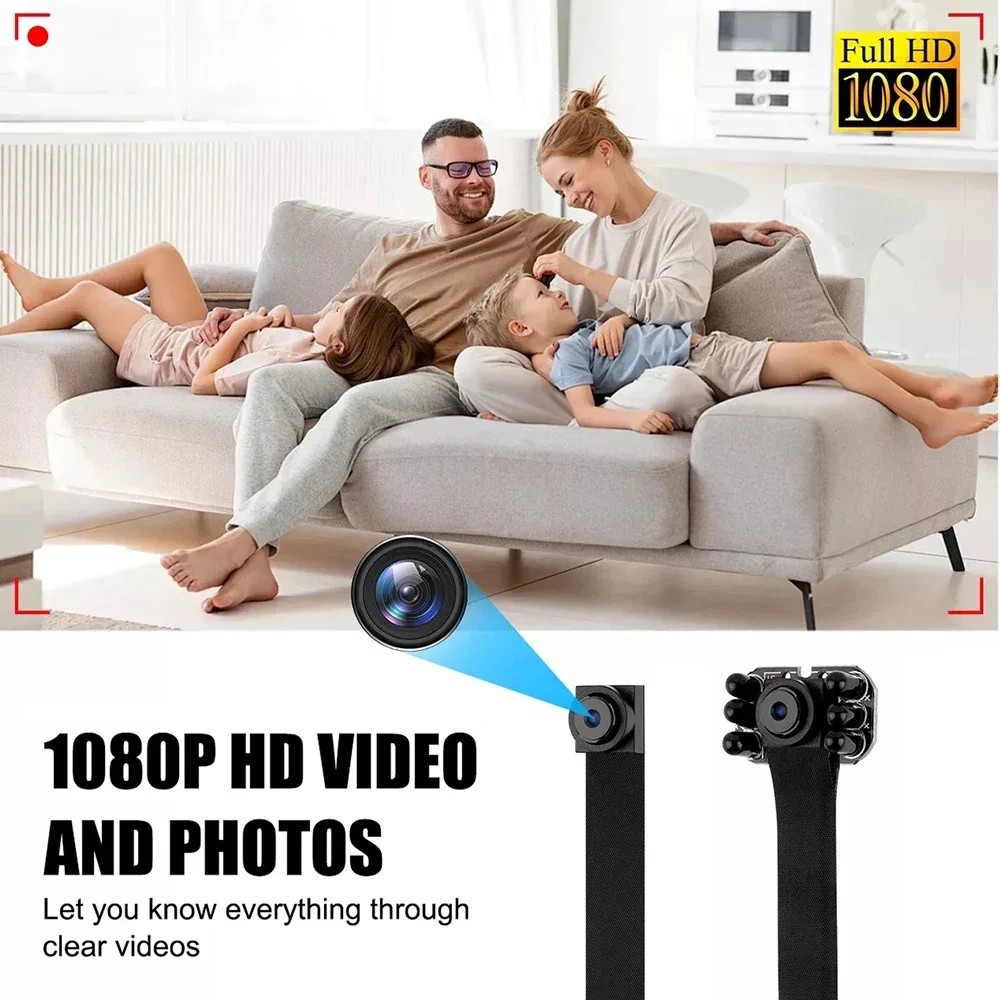 DIY HD1080P Wifi Mini Camera Portable Small Cam Micro Camcorder P2P Wireless Webcam Loop Recording