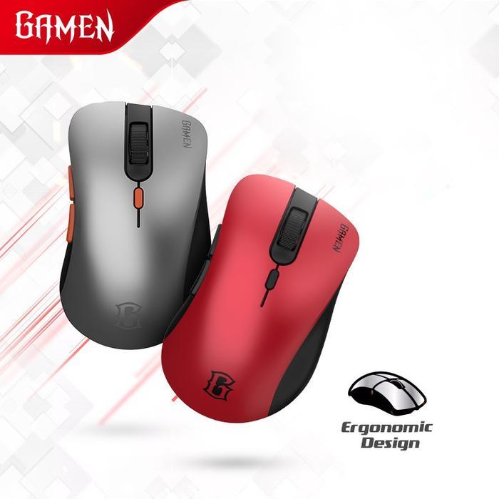 Sale Mouse Gamen Gm200W Wireless Silent Click Mouse Gaming