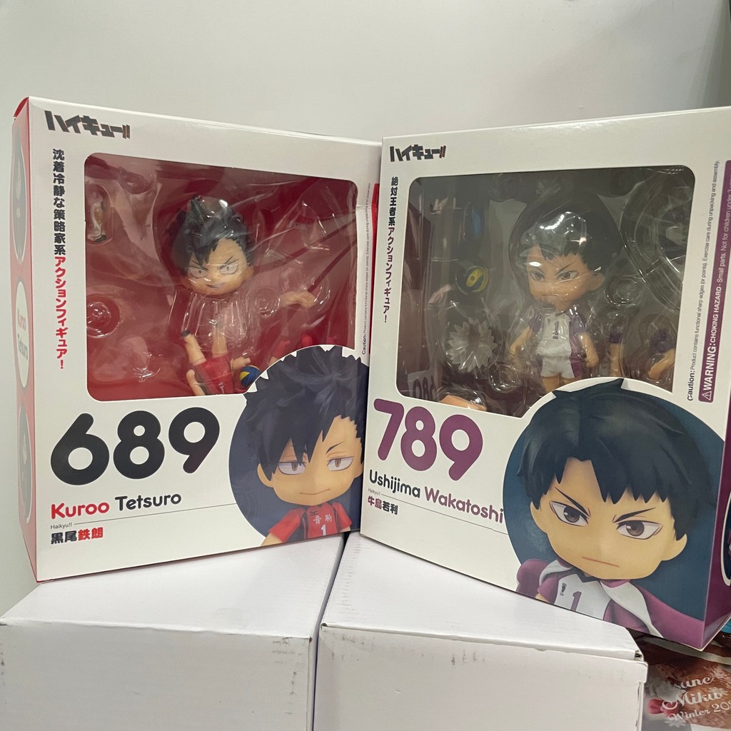 Anime Figure Haikyuu Ushijima Wakatoshi #789 Kuroo Tetsurou#689 Action Sport Toys for Children