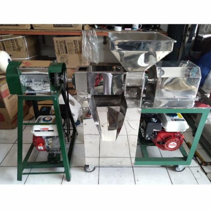Paket(2 in1) Mesin peras santan+Mesin gx160 +Parutan kelapa +Gx160