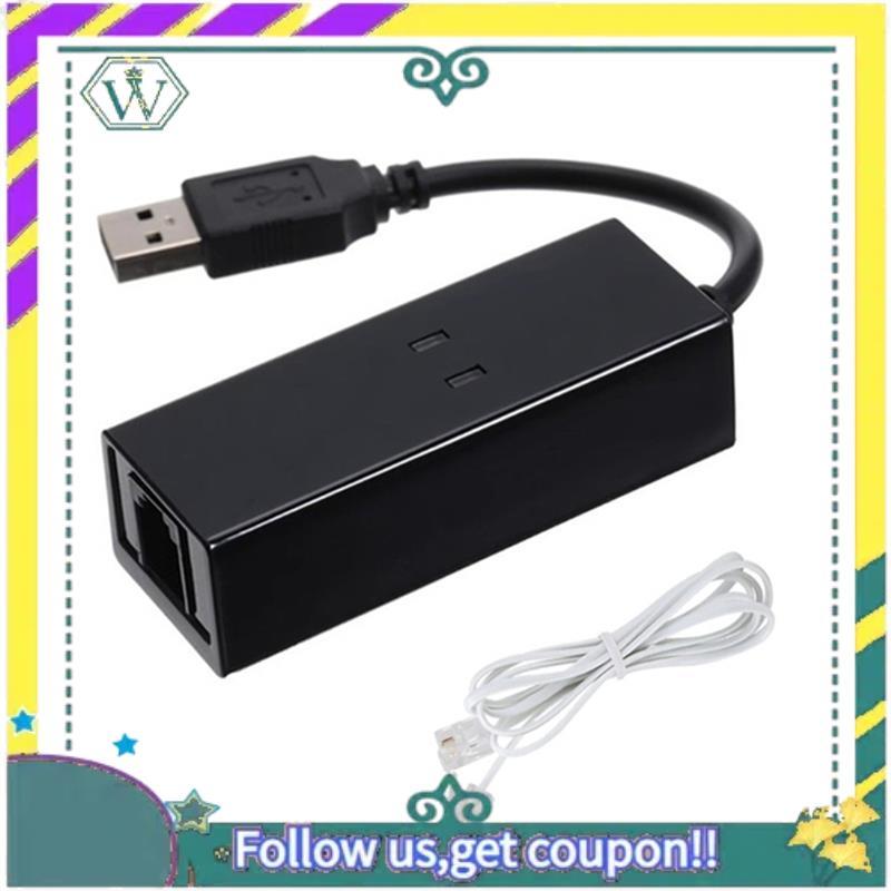 A28Q-Fax Modem, USB2.0 56K External Modem Driver,Plug And Play USB Modem,Standard And Expanded At
