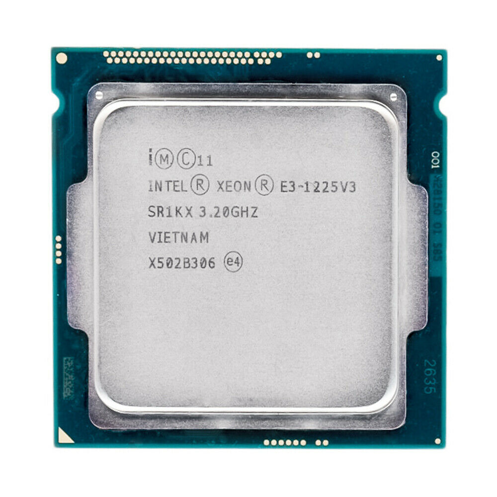 Intel Xeon E3 1225 V3 Processor 3.2GHz 4-Core CPU LGA 1150