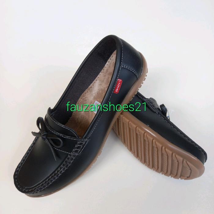 Sepatu Kerja Wanita Donkey Xr26 - Model Kasual Pantofel - Flat, Shoes Putih