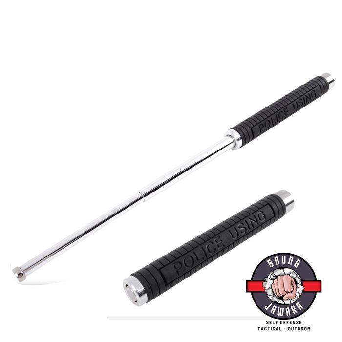 Terlaris Tactical Baton Stick Tongkat Thor POLICE Original - Hitam