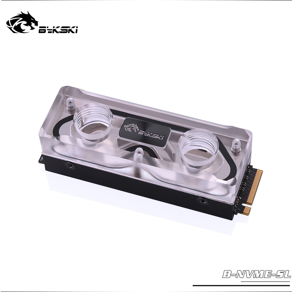 Bykski B-NVME-SL Water Cooling Block for M.2 SSD Radiator