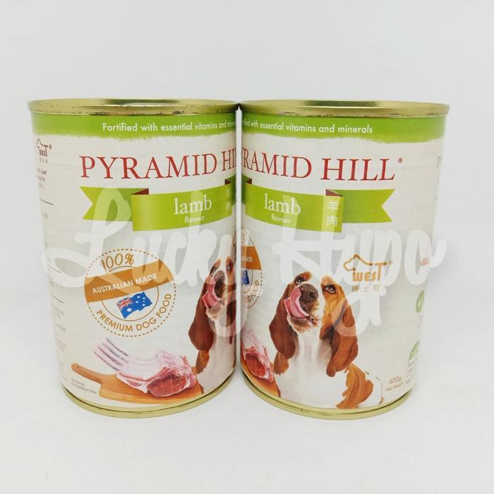 Vitakraft - Makanan Anjing Kaleng/Dogfood Kaleng Pyramid Lamb Domba 400Gr