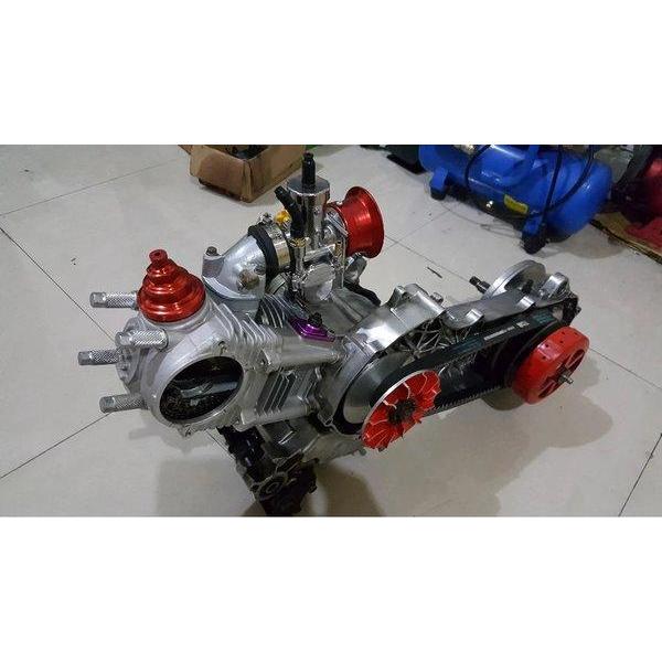 MESIN MIO 130cc FULL RACING . Tinggal Pasang Ke Rangka . Bore Up