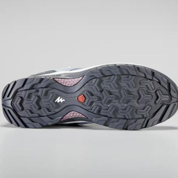 QUECHUA MH100 Mid Sepatu Hiking Gunung Wanita Waterproof