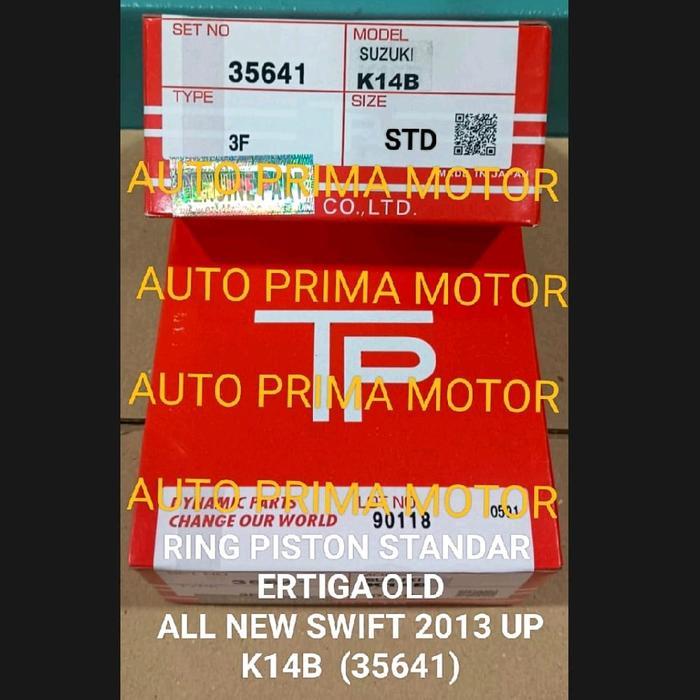 Ring Piston Seher All New Swift 2013 Up Ertiga Old K14B Size Std Standar 35641 1Set